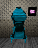 ~SugarBaby~  Mika Dress-Altamura-Black & Blue