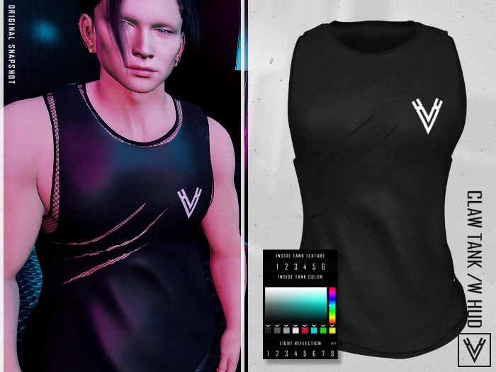 [ xVx ]CLAW TANK - VISUALZ