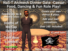 NaS-T Animesh Dinner Date Table -Caesar- M-1-G