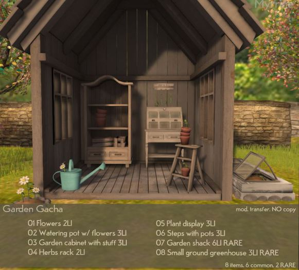 Garden shack RARE