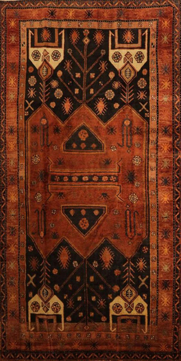 Hamadan Persian Rug Texture