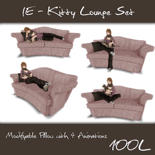 !E - Wildwood Kitty Lounge Set