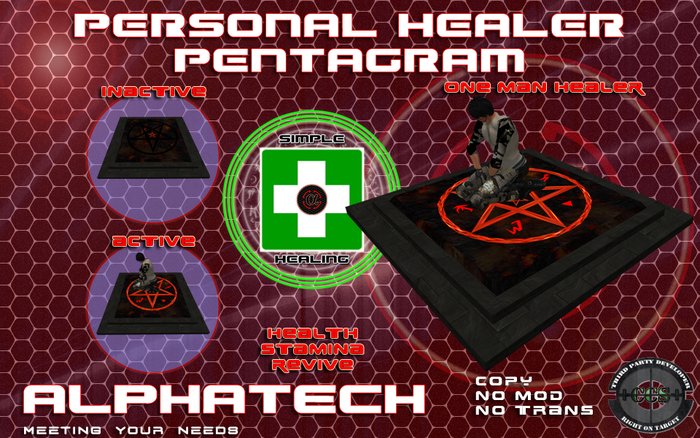 AlphaTech Personal Healer (Pentagram) +CCS Enhanced
