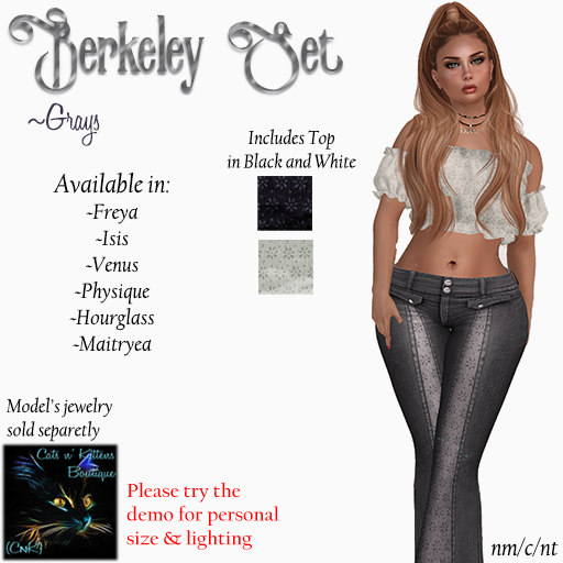CnK - Berkeley Set - Gray  (Boxed)