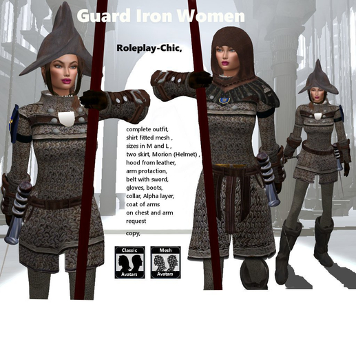 RP -Chic Guard Iron Women