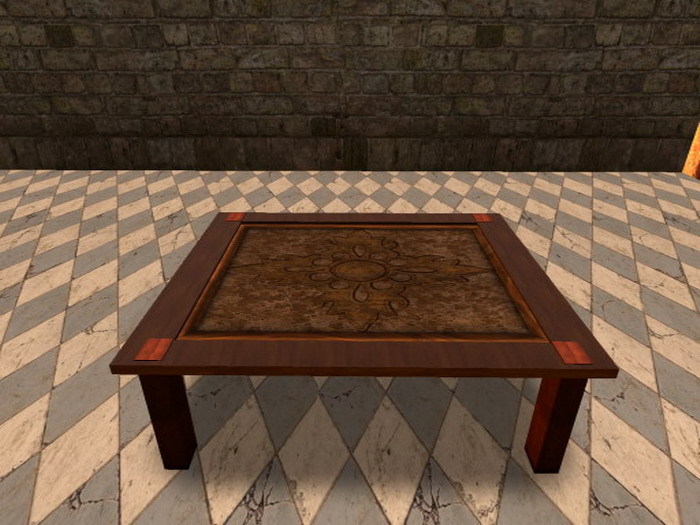 TCF Framed wood table III