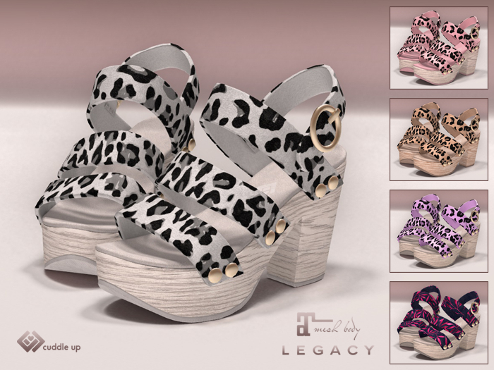 Cuddle Up - Zoey Sandals (Mini Pack 7)