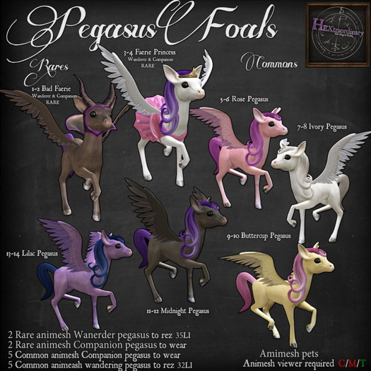 Gacha - *HEXtraordinary* - #9 Buttercup Pegasus Wanderer
