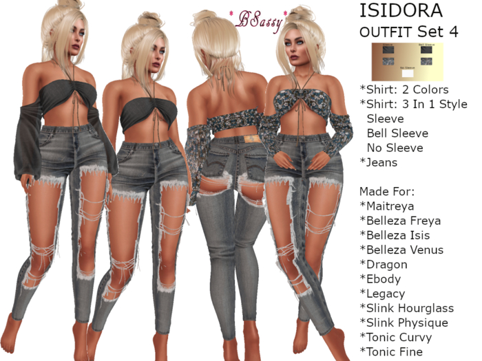 *BSASSY* ISIDORA OUTFIT SET 4