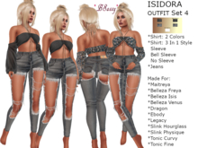 *BSASSY* ISIDORA OUTFIT SET 4
