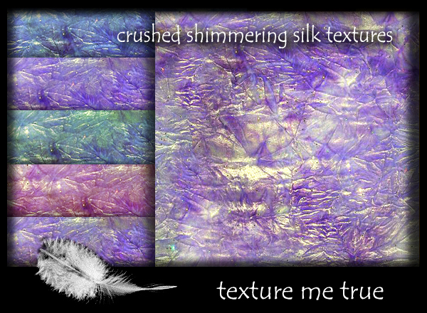 crushed shimmering silk texture pack