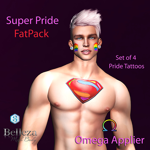 Autum SuperPride 2 Fatpack Tattoo [Boxed] (Add me and click)
