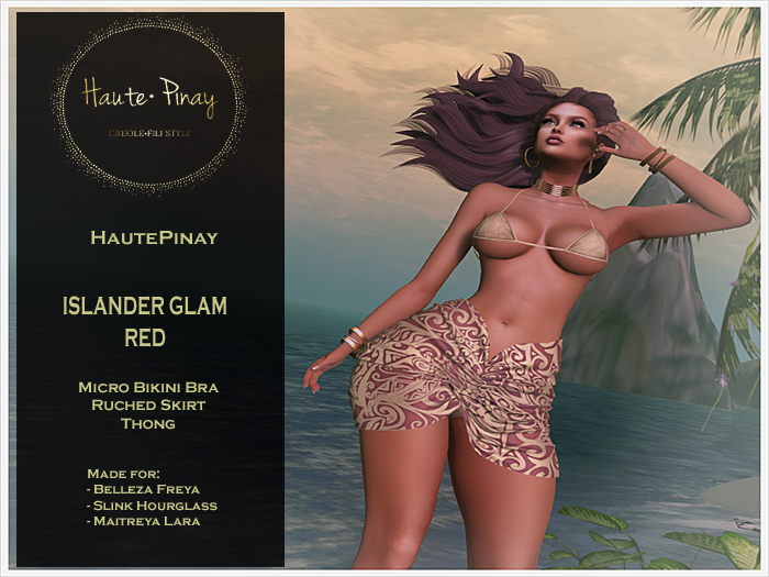 HautePinay [ISLANDER GLAM RED]
