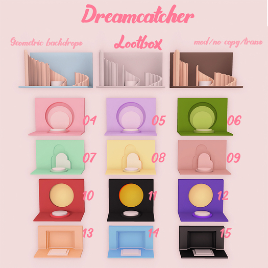 +Dreamcatcher+ Geometric backdrops - 12