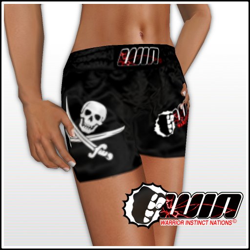 WIN Black Pirate Short Trunks