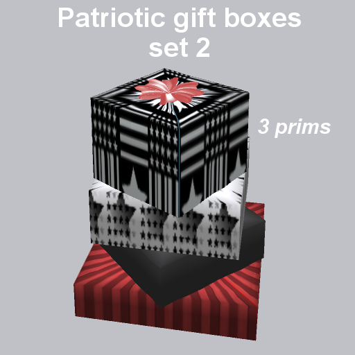 Patriotic gift boxes - set 2