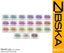 Merritt lips colourchart
