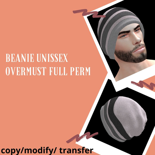!O.F! Beanie unissex OverMust Full perm