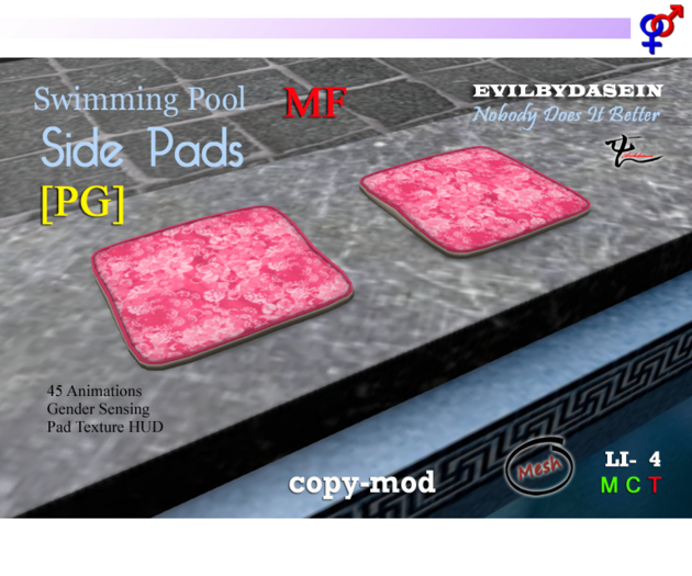 [PG] A+ Swimming Pool Side Pads - MF