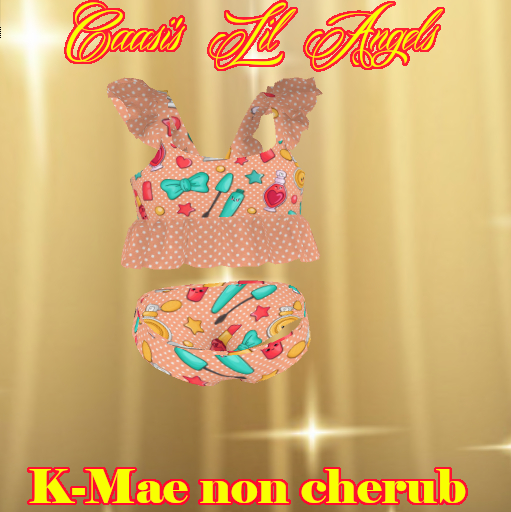 CIA bikini orange