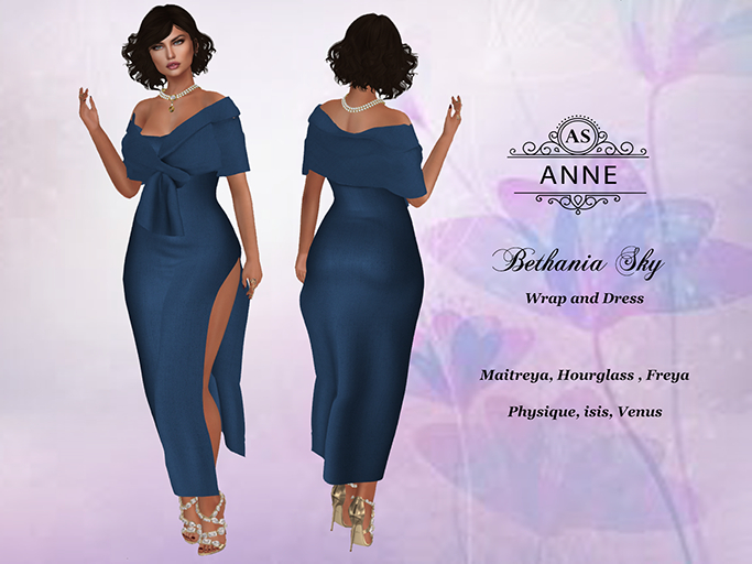 !AS! BETHANIA GOWN SKY