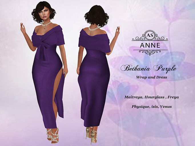 !AS! BETHANIA GOWN LAVANDER