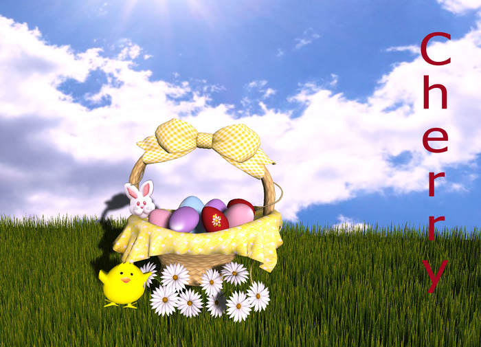 Happy easter ,basket 3)