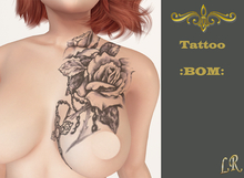 -=L R=- Tattoo :BOM: Tattoo breast rose