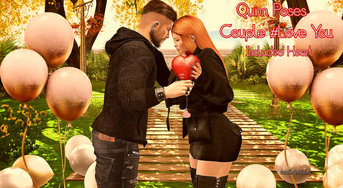 Quinn Poses Couple #Love You
