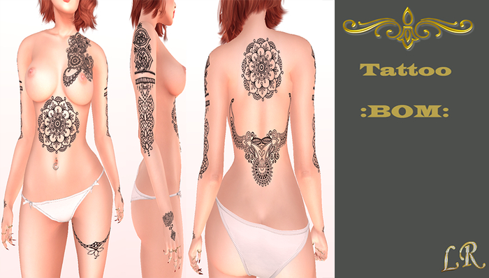 -=L R=- Tattoo :BOM: Tattoo mehendi