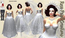 RPC FitMesh Prom Queen Bridal (Wear to unpack) Belleza, Slink, Maitreya