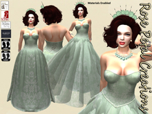 RPC FitMesh Prom Queen Pale Green Belleza, Slink, Maitreya (Wear to unpack)