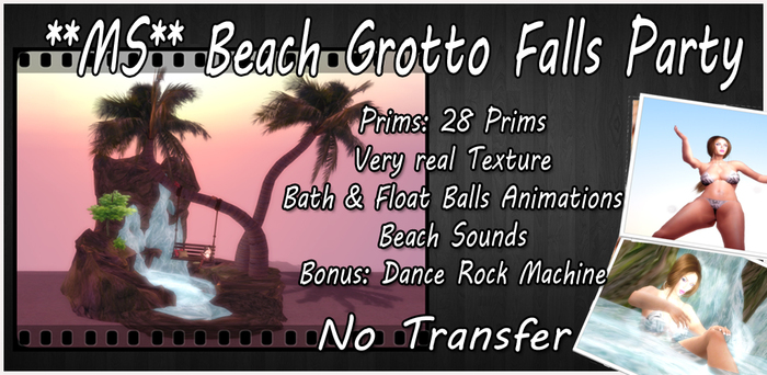 .:MS:.Beach Grotto Falls  Intimate Party