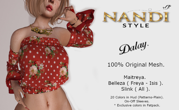 [Nandi Style] - Bag Top Dalay Fatpack -