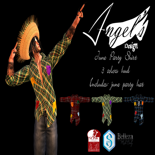 June party pack shirt Man - Angels Design
