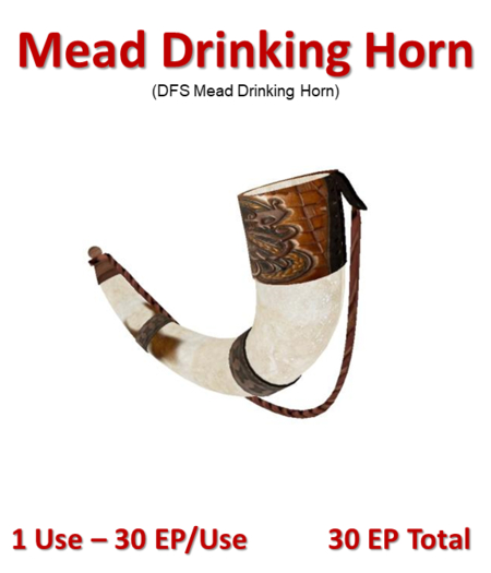 DFS Mead Drinking Horn (Texture)