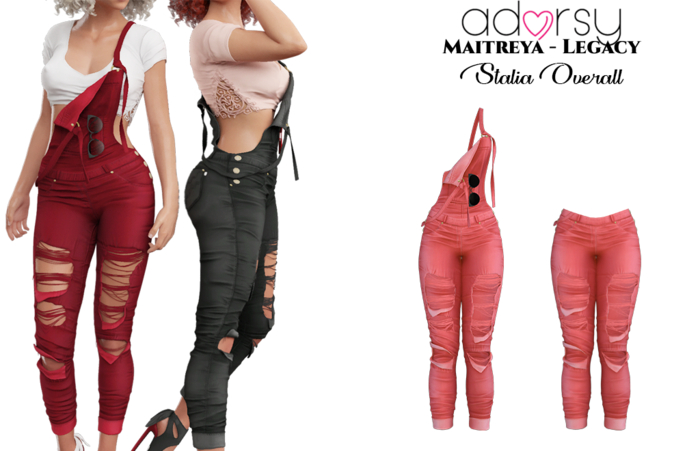 adorsy - Stalia Overall Coral - Maitreya/Legacy