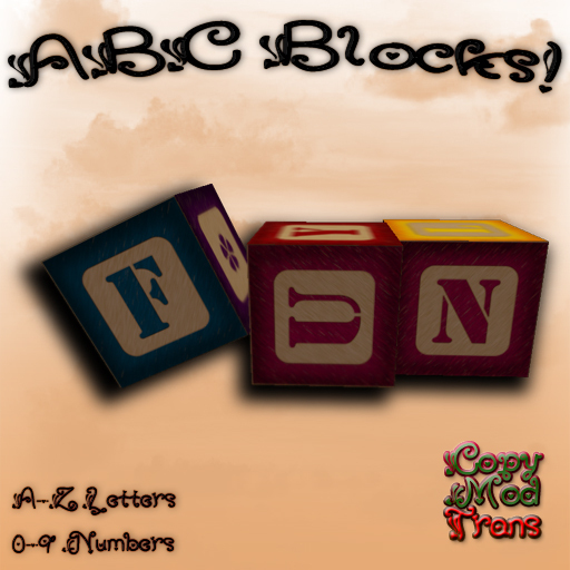 Discounted - ABC Blocks!