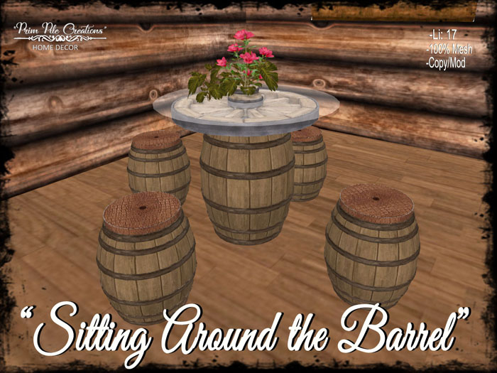 ~PPC~ Sitting Around the Barrel  