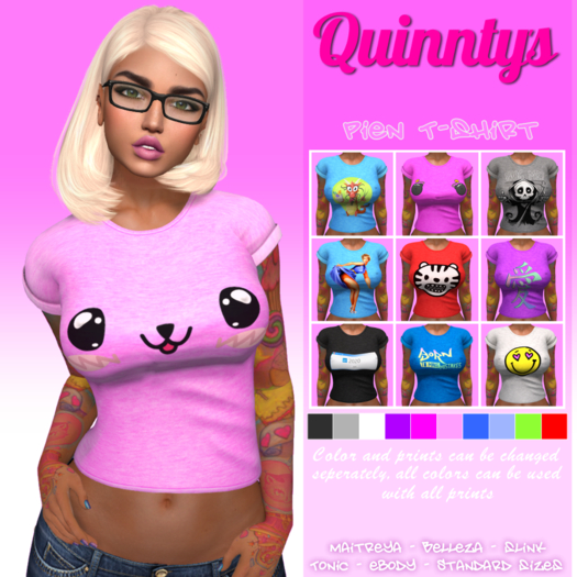 Pien T-Shirt {Quinnty's} Add to unpack