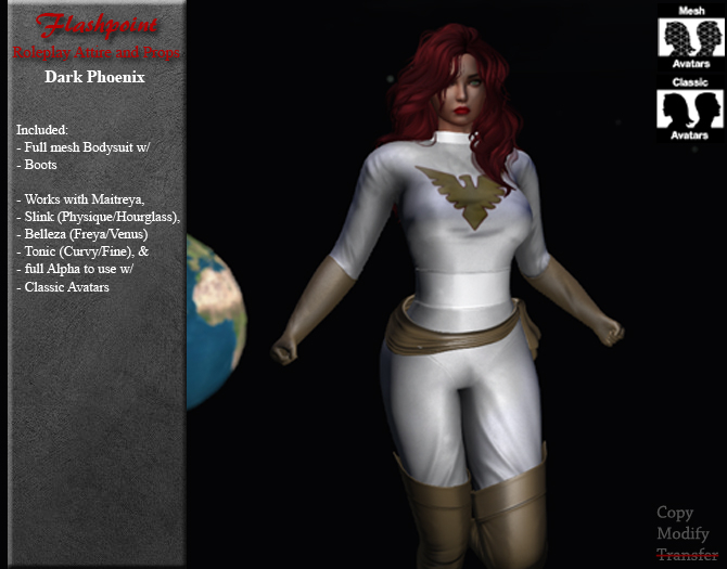 Dark Phoenix - White