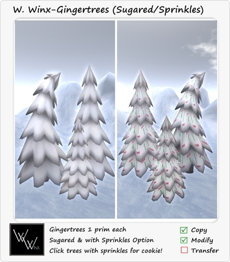 W. Winx-Gingertrees (Sugared/Sprinkles)