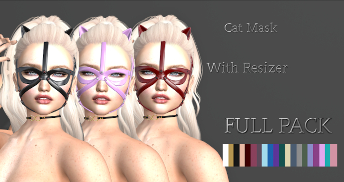 MI.CO Cat Mask With Resizer 20 Colours Wear Me