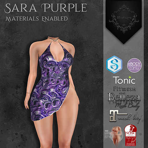**Mistique** Sara Purple {wear me and click to unpack)