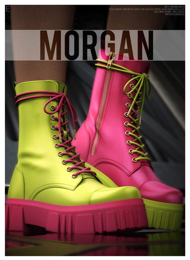[Enchante'] - Morgan Boots - FATPACK HUD