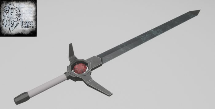 Gem Sword Full Perm Mesh