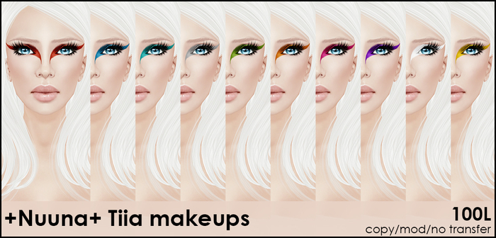 +Nuuna+ Tiia makeups