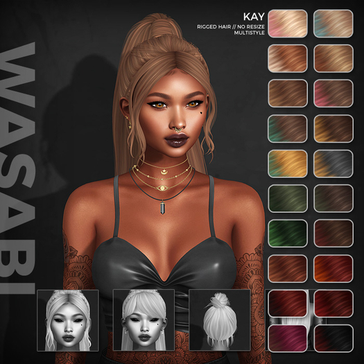 Wasabi // Kay Mesh Hair - Solar Ombre