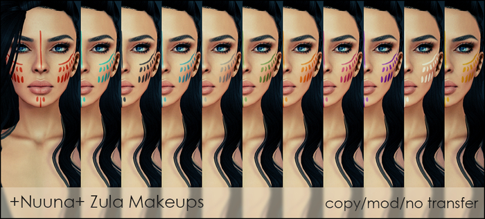 +Nuuna+ Zula Makeups