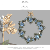 Dahlia - Aradia - Rose Wreath - Blue
